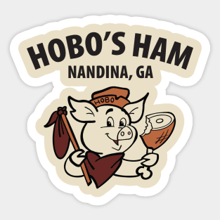 Hobo's Ham Sticker